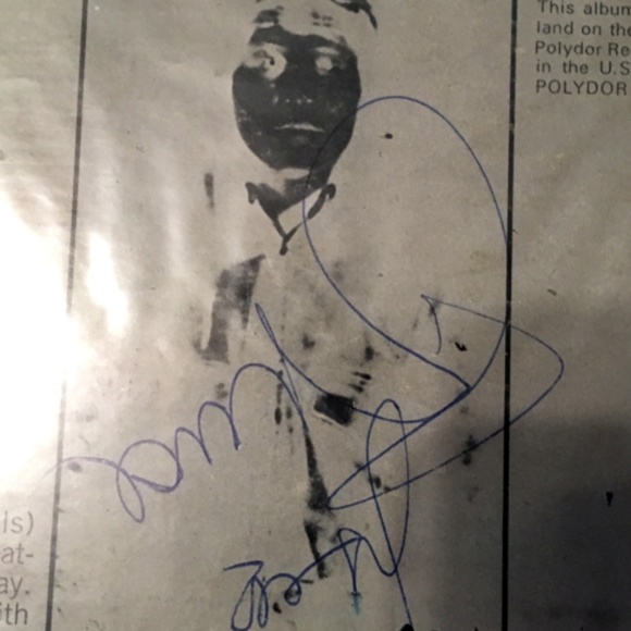 Signed  by all 3 at the same time 1 OF A KIND - Picture 2 of 3